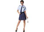 tectake® Frauenkostüm Female Police Officer