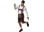 tectake® Lederhose Vogelsang