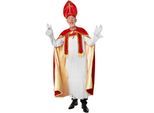 tectake® Herrenkostüm St. Nikolaus in klassischen Farben