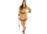 tectake® Frauenkostüm Indianerin Apache sexy Ashley