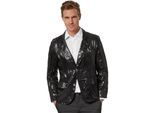tectake® Pailletten-Jackett Herren