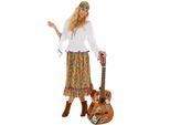 tectake® Frauenkostüm Lady Love & Peace