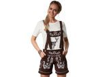 tectake® Lederhose Weißensee