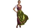 tectake® Frauenkostüm Maxi-Dirndl Ruhpolding Modell 2