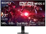 SONY Gaming-Monitor "INZONE M10S II", Energieeffizienz: F, schwarz, B:60,4cm H:35cm T:5,8cm, Monitore, SDM-27Q102, Gaming-Monitor