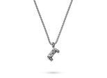 Kette mit Anhänger S.OLIVER "Controller-Design", edelstahlfarben, Halsketten, Jungen, Edelstahl, L: 43 B: 2mm, B:2mm
