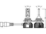OSRAM Glühlampe, Hauptscheinwerfer 9012dwnbsm2hb