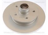 TRISCAN Bremsscheibe 812029125c voll 258mm 16mm für VW