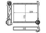 MAHLE Wärmetauscher, Innenraumheizung ah264000s für Peugeot