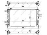 NRF Kühler, Motorkühlung EASY FIT 50219 für Vaughall Opel