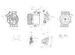 HELLA Kompressor, Klimaanlage 8fk366200731 für RENAULT