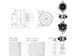 AS-PL Generator a2033 für NISSAN