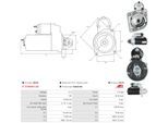AS-PL Starter s0105 für Fiat VW