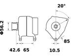 MAHLE Generator mg310 für BETA