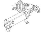 MAHLE Kühler, Abgasrückführung ce9000p für BMW
