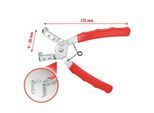 KS TOOLS Lösezange, Kunststoffspreiznieten 9118182