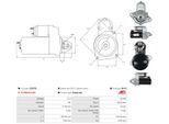 AS-PL Starter s3187s für Opel GM DAEWOO Volvo Fiat