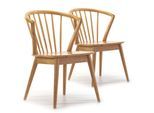 STUHL 2er-Set Mura Eiche Farbe