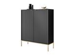 HIGHBOARD CORTADO GOLD K104 ZWEIFLUEGELIG SCHWARZ