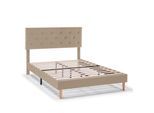 POLSTERBETT 150x190 cm Rosi, Beige