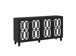 SIDEBOARD Black 160/40/84 cm