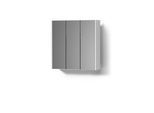 BADSPIEGELSCHRANK Savuto Weiß 67.4 x 68 cm