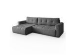 ECKSOFA ASTON mit Schlaffunktion und Bettkasten