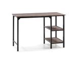 SCHREIBTISCH 110/55/76 Colon Schwarz