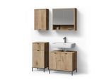 BADMÖBEL-SET ATERNO Viking Oak 4 Teile