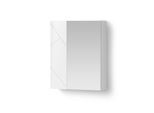 SPIEGELSCHRANK Ronco Weiß Hochglanz/Weiß 60 x 75 cm