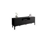 TV-SCHRANK LUMI mit Schublade 160 cm, Schwarz