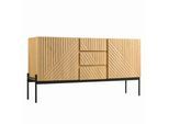 SIDEBOARD Naturholzoptik 150/40/75 cm