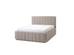 Letti Moderni Polsterbett Calma Grande 180x200 in Siena Beige