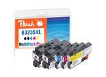 Peach B3235 XL Spar Plus Pack Druckerpatronen XL (2*bk, c/m/y) ersetzt Brother LC-3235XL für z.B. Brother DCPJ 1100 DW, Brother MFCJ 1300 DW