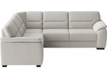 Ecksofa SIT & MORE "Montego L-Form, B: 255 cm", nature, B:255cm H:88cm T:225cm, 100% Polyester, Sofas, Ecksofa, wahlweise mit Bettfunktion und Schubkasten