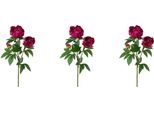 Kunstblume CREATIV GREEN "Peonienzweig", pink, B:13cm H:70cm T:17cm, Obermaterial: 85% Polyester, 15% Polyethylen, Kunstpflanzen