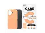 CARE BY PANZERGLASS Handyhülle "Fashionable Case für Apple iPhone 16", orange, B:11cm H:2cm T:20cm, Hüllen, Backcover, Schutzhülle, Handyschutzhülle, Case, Schutzcase, stoßfest