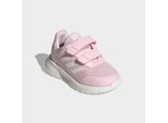 Sneaker ADIDAS SPORTSWEAR "TENSAUR RUN", Mädchen, Gr. 24, clpink, cweiß, clpink, Synthetik, Textil, Schuhe Sneaker, für Kinder, mit Klettverschluss