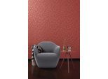 Sessel "CR.480 Designsessel, Loungesessel, Breite 79cm", schwarz (anthrazitgrau, schwarzgrau 044, 57), B:79cm H:73cm T:82cm, Chenille COCO (72% Polyester 15% Baumwolle 13% Polyacryl), CREATION BY ROLF BENZ, Sessel, Sessel, Wahlweise aus Leder oder Chenille