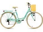 Cityrad KS CYCLING "Cantaloupe" Gr. 48, grün (mint, mint), Fahrräder, Damen, 48cm, 28 Zoll (71,12cm), Cityrad, für Damen, Kettenschaltung