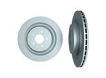 KAMOKA Bremsscheibe 103573 Hinterachse belüftet 345mm 22mm für Mercedes