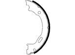 TEXTAR Bremsbackensatz, Feststellbremse 91057800 für Mercedes Chrysler LANCIA Fiat