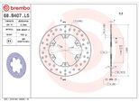 BREMBO 68b407l5 220mm 4mm