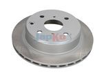 JAPKO Bremsscheibe 61206c Hinterachse belüftet 264mm 18mm für TOYOTA