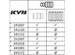 KYB Stoßdämpfer 351007 Hinterachse