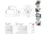 AS-PL Starter s6059 für TOYOTA
