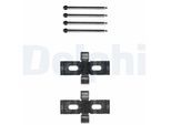 DELPHI Zubehörsatz, Scheibenbremsbelag lx0441 für SEAT