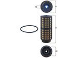 MAHLE Kraftstofffilter kx399d Filtereinsatz 162mm für Iveco FUSO (MITSUBISHI)