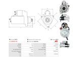 AS-PL Starter s5118 für MITSUBISHI NISSAN