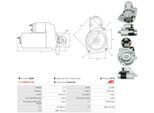 AS-PL Starter s5040 für Suzuki MITSUBISHI